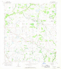 Edgeville Florida Historical topographic map, 1:24000 scale, 7.5 X 7.5 Minute, Year 1956