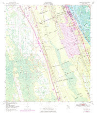 Edgewater Florida Historical topographic map, 1:24000 scale, 7.5 X 7.5 Minute, Year 1950