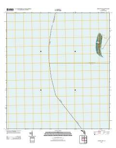 Egmont Key Florida Historical topographic map, 1:24000 scale, 7.5 X 7.5 Minute, Year 2012