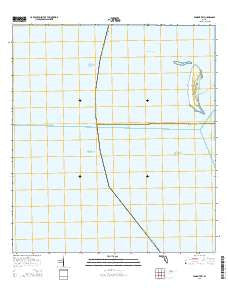 Egmont Key Florida Current topographic map, 1:24000 scale, 7.5 X 7.5 Minute, Year 2015