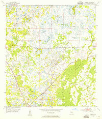 Ehren Florida Historical topographic map, 1:24000 scale, 7.5 X 7.5 Minute, Year 1954