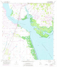 El Jobean Florida Historical topographic map, 1:24000 scale, 7.5 X 7.5 Minute, Year 1957