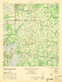 Elfers Florida Historical topographic map, 1:25000 scale, 7.5 X 7.5 Minute, Year 1948