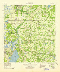 Elfers Florida Historical topographic map, 1:31680 scale, 7.5 X 7.5 Minute, Year 1944