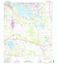 Eloise Florida Historical topographic map, 1:24000 scale, 7.5 X 7.5 Minute, Year 1955