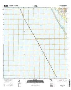 Englewood NW Florida Current topographic map, 1:24000 scale, 7.5 X 7.5 Minute, Year 2015