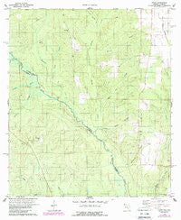Enon Florida Historical topographic map, 1:24000 scale, 7.5 X 7.5 Minute, Year 1978