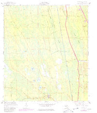 Espanola Florida Historical topographic map, 1:24000 scale, 7.5 X 7.5 Minute, Year 1957
