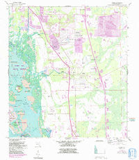 Estero Florida Historical topographic map, 1:24000 scale, 7.5 X 7.5 Minute, Year 1958