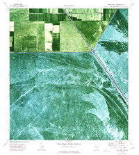 Everglades 1 SE Florida Historical topographic map, 1:24000 scale, 7.5 X 7.5 Minute, Year 1974