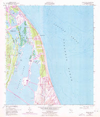 False Cape Florida Historical topographic map, 1:24000 scale, 7.5 X 7.5 Minute, Year 1949