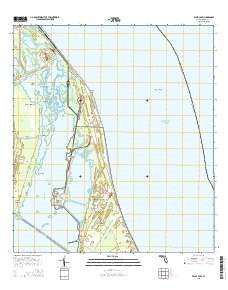 False Cape Florida Current topographic map, 1:24000 scale, 7.5 X 7.5 Minute, Year 2015