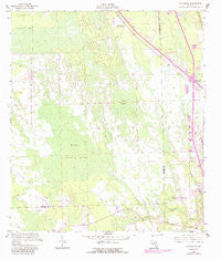 Favoretta Florida Historical topographic map, 1:24000 scale, 7.5 X 7.5 Minute, Year 1956