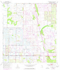 Fellsmere 4 NE Florida Historical topographic map, 1:24000 scale, 7.5 X 7.5 Minute, Year 1953