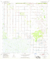 Fellsmere NW Florida Historical topographic map, 1:24000 scale, 7.5 X 7.5 Minute, Year 1953