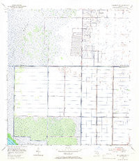 Fellsmere SW Florida Historical topographic map, 1:24000 scale, 7.5 X 7.5 Minute, Year 1953