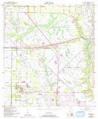 Fellsmere Florida Historical topographic map, 1:24000 scale, 7.5 X 7.5 Minute, Year 1949
