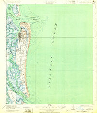 Fernandina Florida Historical topographic map, 1:62500 scale, 15 X 15 Minute, Year 1919
