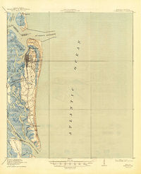 Fernandina Florida Historical topographic map, 1:62500 scale, 15 X 15 Minute, Year 1919