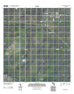 Fiftymile Bend Florida Historical topographic map, 1:24000 scale, 7.5 X 7.5 Minute, Year 2012