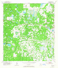 Fivay Florida Historical topographic map, 1:24000 scale, 7.5 X 7.5 Minute, Year 1954