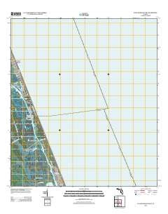 Flagler Beach East Florida Historical topographic map, 1:24000 scale, 7.5 X 7.5 Minute, Year 2012