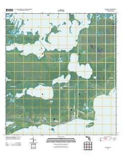 Flamingo Florida Historical topographic map, 1:24000 scale, 7.5 X 7.5 Minute, Year 2012