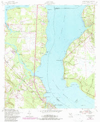 Fleming Island Florida Historical topographic map, 1:24000 scale, 7.5 X 7.5 Minute, Year 1952
