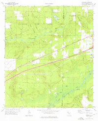 Floridale Florida Historical topographic map, 1:24000 scale, 7.5 X 7.5 Minute, Year 1973