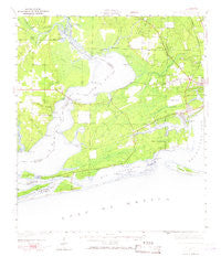 Fort Barrancas Florida Historical topographic map, 1:62500 scale, 15 X 15 Minute, Year 1941