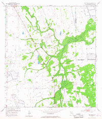 Fort Drum Florida Historical topographic map, 1:24000 scale, 7.5 X 7.5 Minute, Year 1953