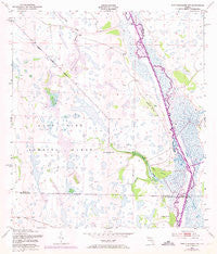 Fort Kissimmee NW Florida Historical topographic map, 1:24000 scale, 7.5 X 7.5 Minute, Year 1952
