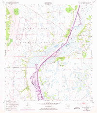 Fort Kissimmee Florida Historical topographic map, 1:24000 scale, 7.5 X 7.5 Minute, Year 1952