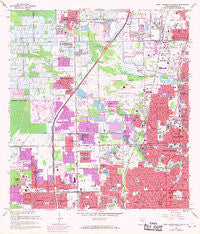 Fort Lauderdale North Florida Historical topographic map, 1:24000 scale, 7.5 X 7.5 Minute, Year 1962