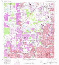 Fort Lauderdale North Florida Historical topographic map, 1:24000 scale, 7.5 X 7.5 Minute, Year 1962