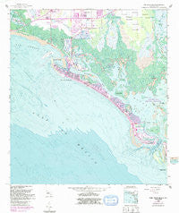Fort Myers Beach Florida Historical topographic map, 1:24000 scale, 7.5 X 7.5 Minute, Year 1958