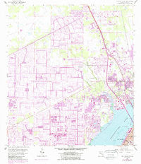 Fort Myers NW Florida Historical topographic map, 1:24000 scale, 7.5 X 7.5 Minute, Year 1958