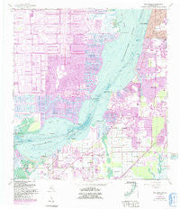 Fort Myers SW Florida Historical topographic map, 1:24000 scale, 7.5 X 7.5 Minute, Year 1958