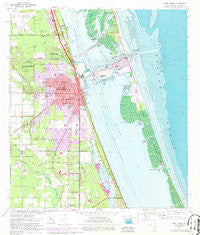 Fort Pierce Florida Historical topographic map, 1:24000 scale, 7.5 X 7.5 Minute, Year 1949