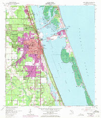 Fort Pierce Florida Historical topographic map, 1:24000 scale, 7.5 X 7.5 Minute, Year 1949