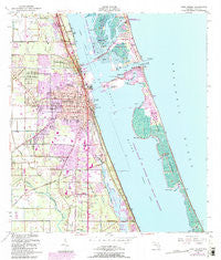 Fort Pierce Florida Historical topographic map, 1:24000 scale, 7.5 X 7.5 Minute, Year 1949
