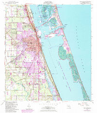 Fort Pierce Florida Historical topographic map, 1:24000 scale, 7.5 X 7.5 Minute, Year 1949