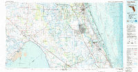 Fort Pierce Florida Historical topographic map, 1:100000 scale, 30 X 60 Minute, Year 1986