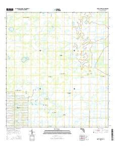 Fort Drum SW Florida Current topographic map, 1:24000 scale, 7.5 X 7.5 Minute, Year 2015