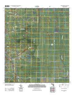 Fort Gadsden Florida Historical topographic map, 1:24000 scale, 7.5 X 7.5 Minute, Year 2012