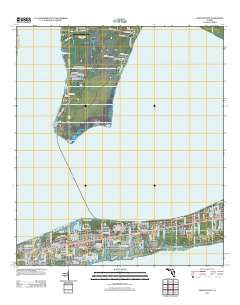 Garcon Point Florida Historical topographic map, 1:24000 scale, 7.5 X 7.5 Minute, Year 2012