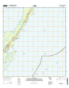 Garden Cove Florida Current topographic map, 1:24000 scale, 7.5 X 7.5 Minute, Year 2015