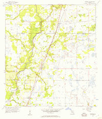 Gardner Florida Historical topographic map, 1:24000 scale, 7.5 X 7.5 Minute, Year 1956