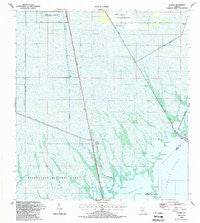 Glades Florida Historical topographic map, 1:24000 scale, 7.5 X 7.5 Minute, Year 1988