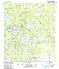 Gold Head Branch Florida Historical topographic map, 1:24000 scale, 7.5 X 7.5 Minute, Year 1993